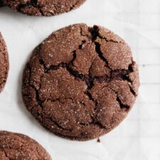 Chewy Chocolate Gingerbread Cookies