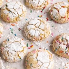 Funfetti Crinkle Cookies