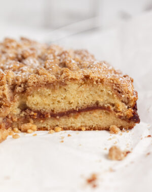 Apple Butter Crumb Cake