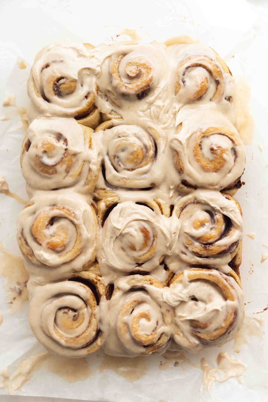 banana bread cinnamon rolls