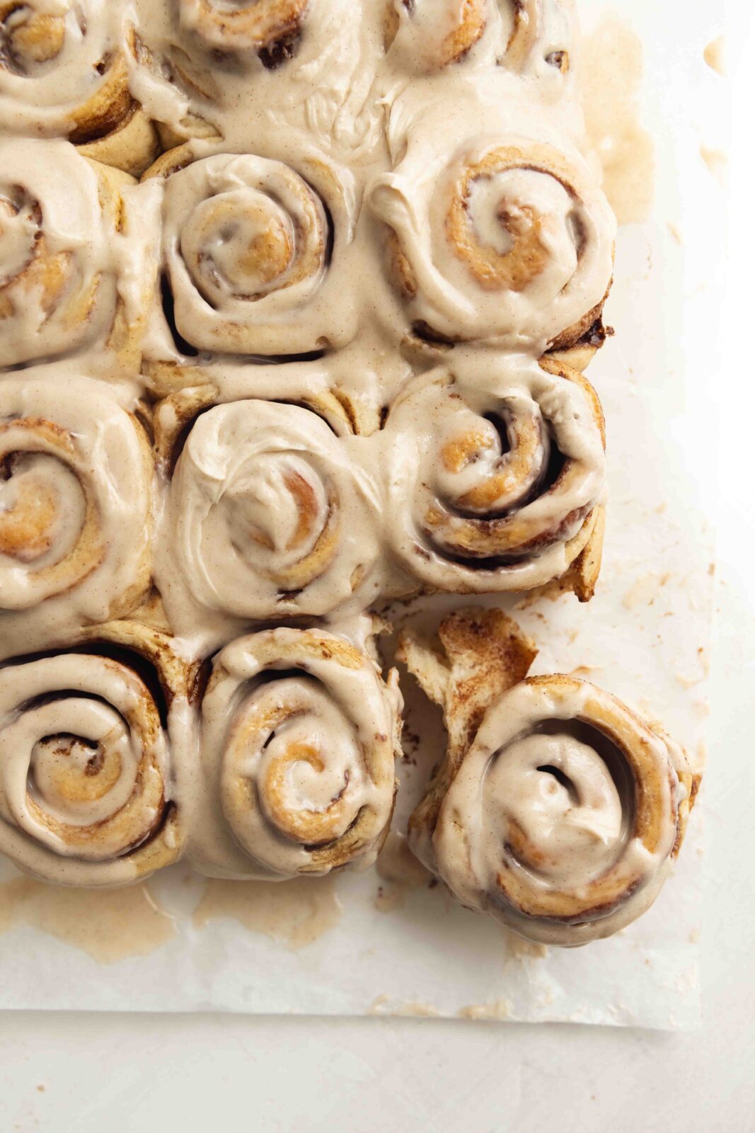 banana bread cinnamon rolls