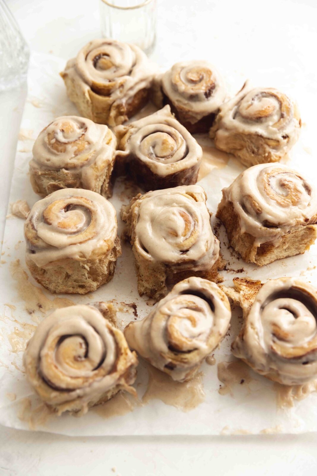 banana bread cinnamon rolls