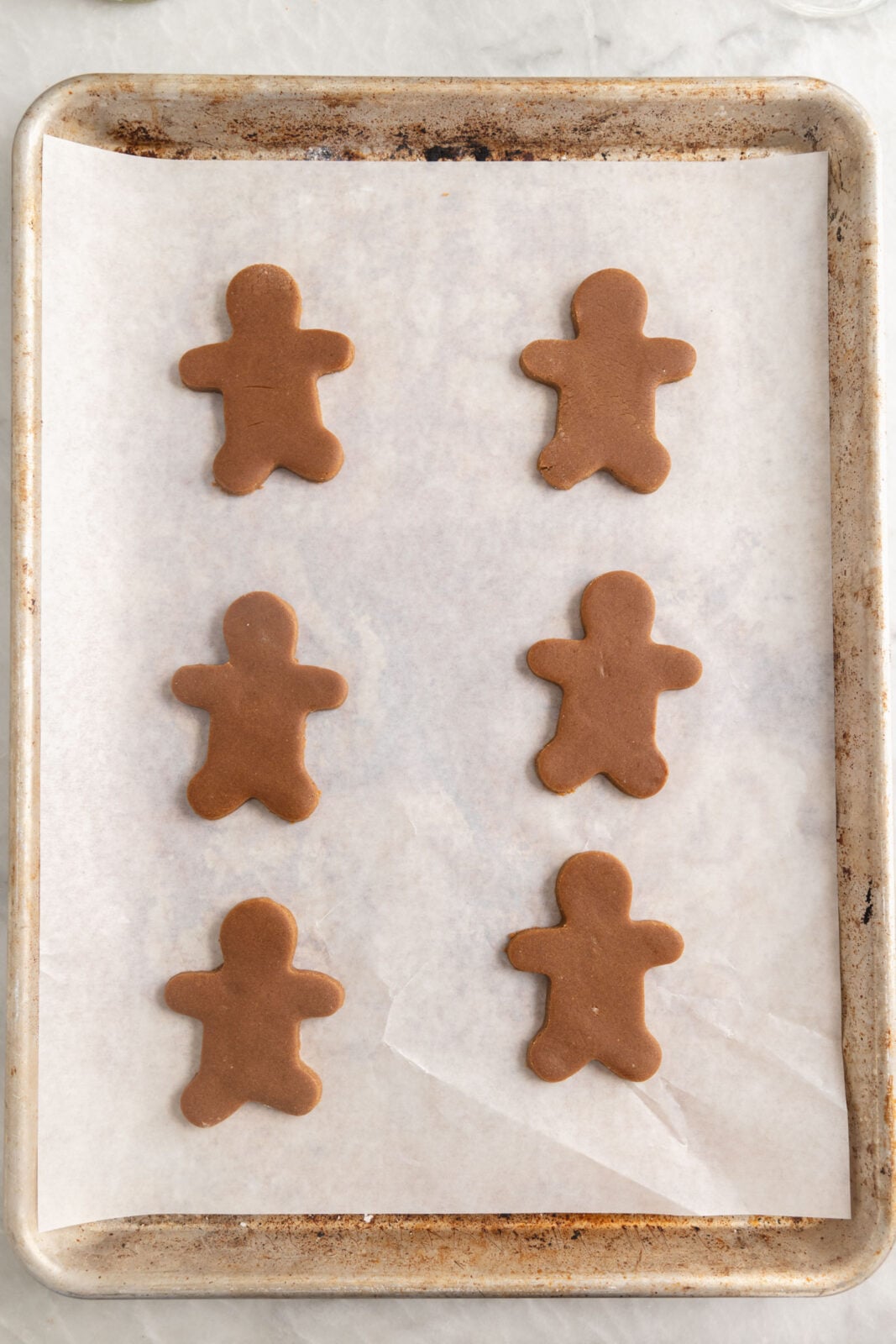 gingerbread men process shot