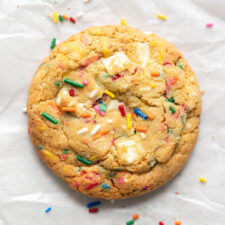 Single Serve Funfetti Cookie