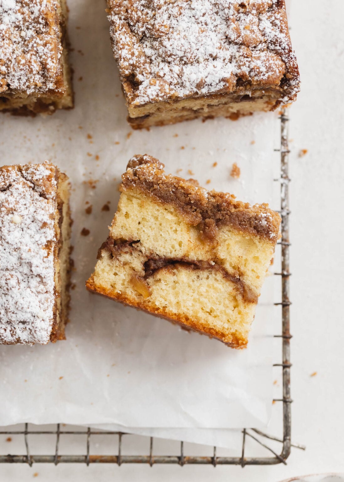 Cinnamon Apple Crumb Cake - Broma Bakery