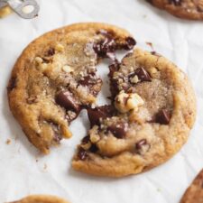 Brown Butter Walnut Chocolate Chip Cookies