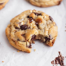 Millionaire Toffee Chocolate Chunk Cookies