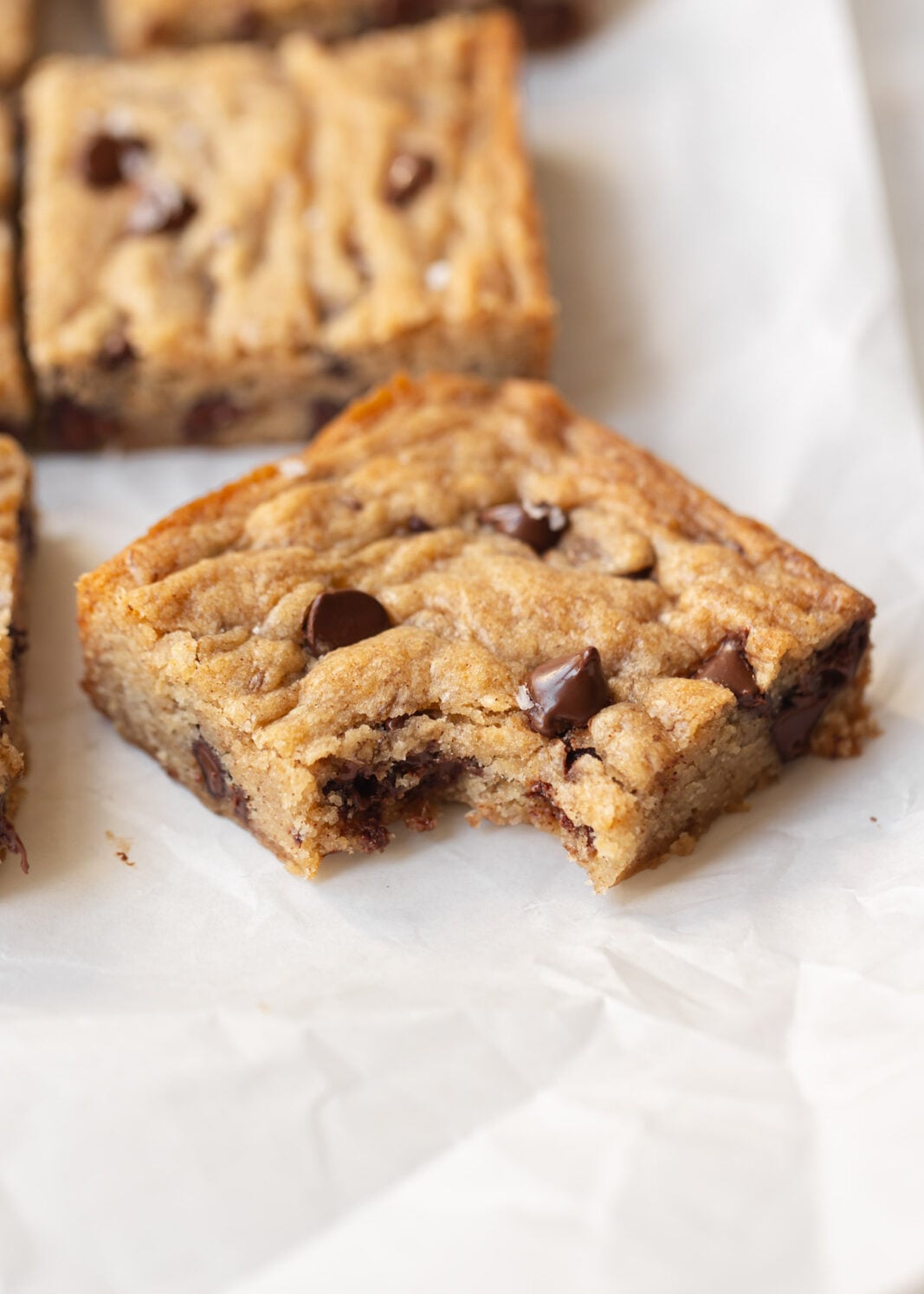 banana bread blondies
