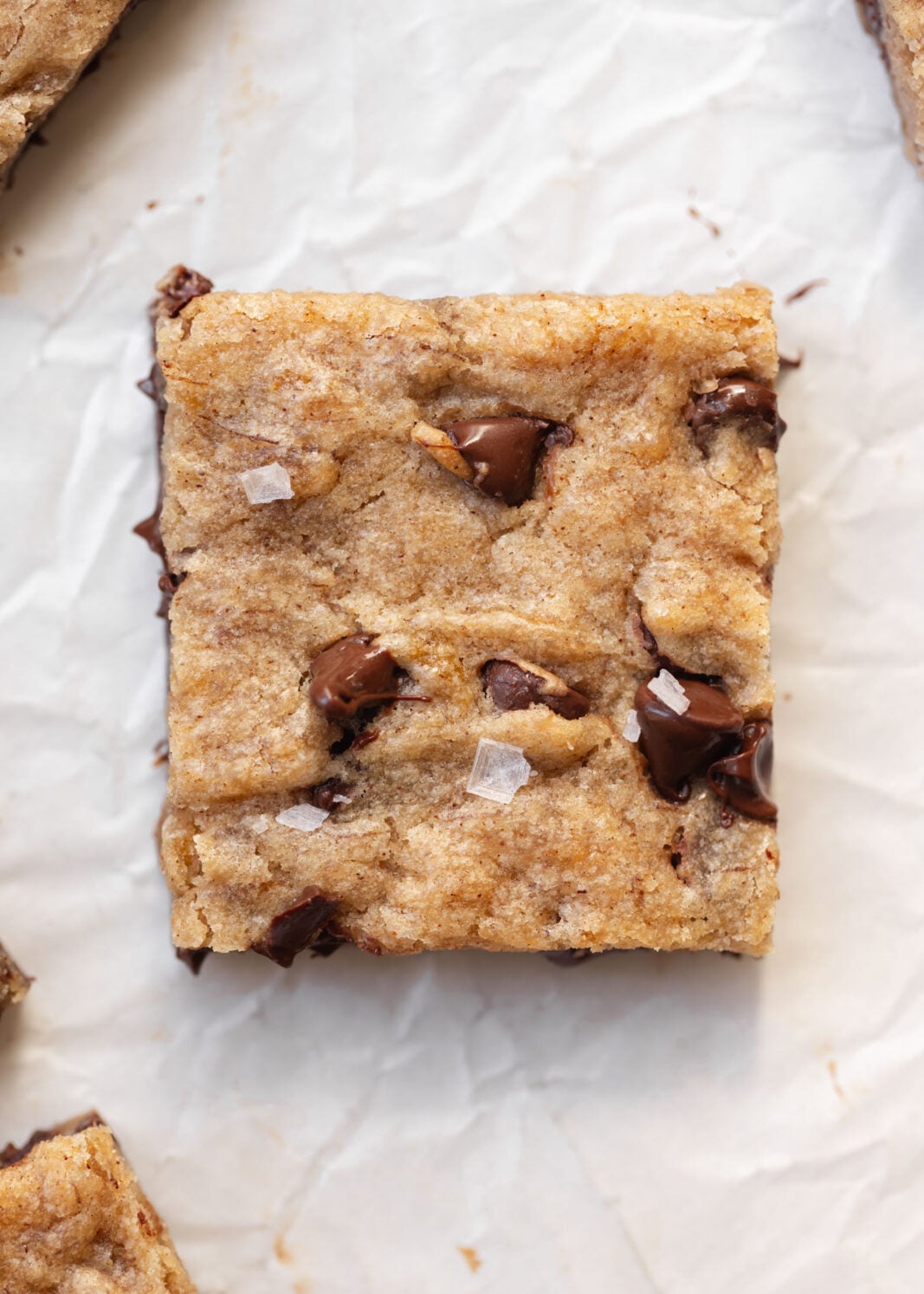 banana bread blondies
