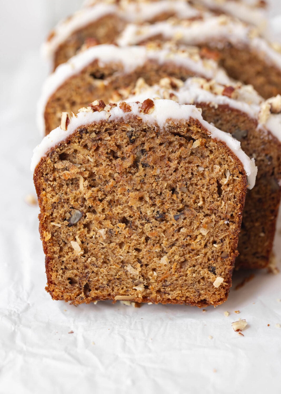 carrot cake banana bread