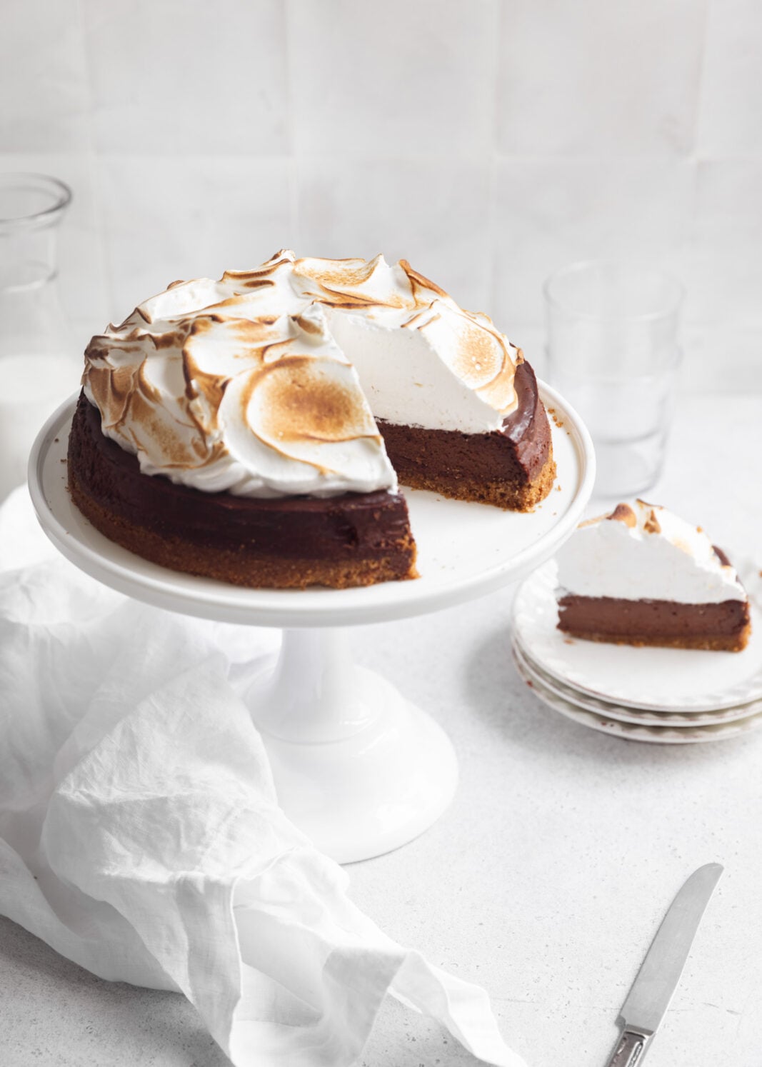 s'mores cheesecake