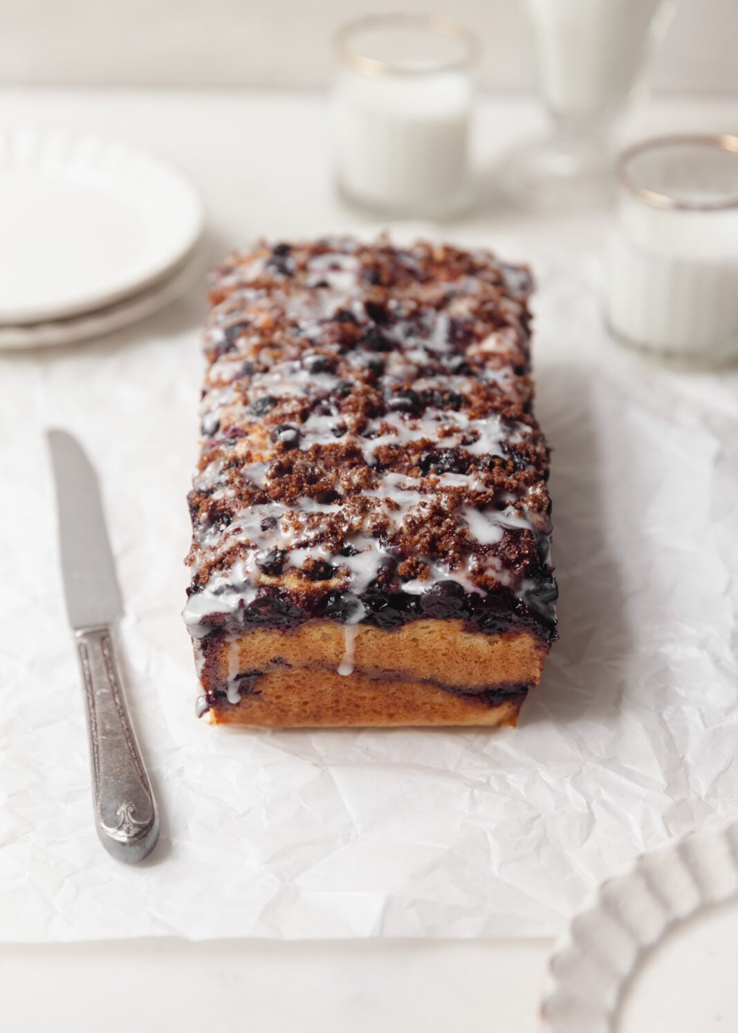 blueberry fritter bread