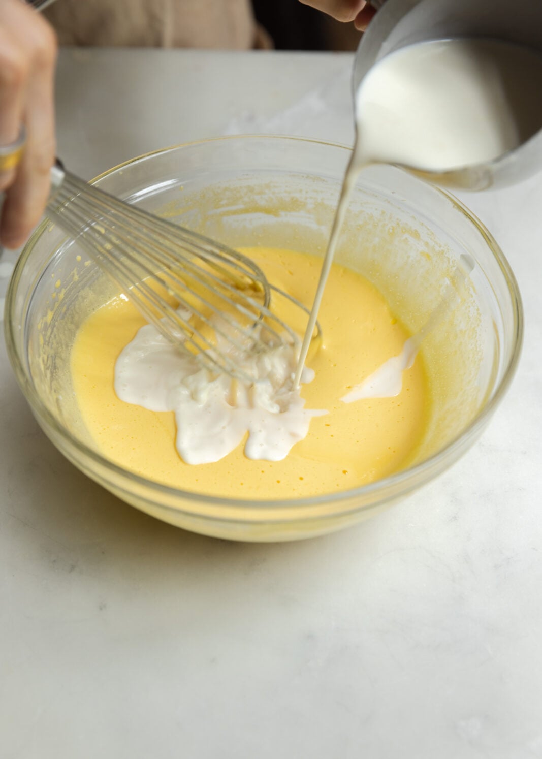 temper egg yolks