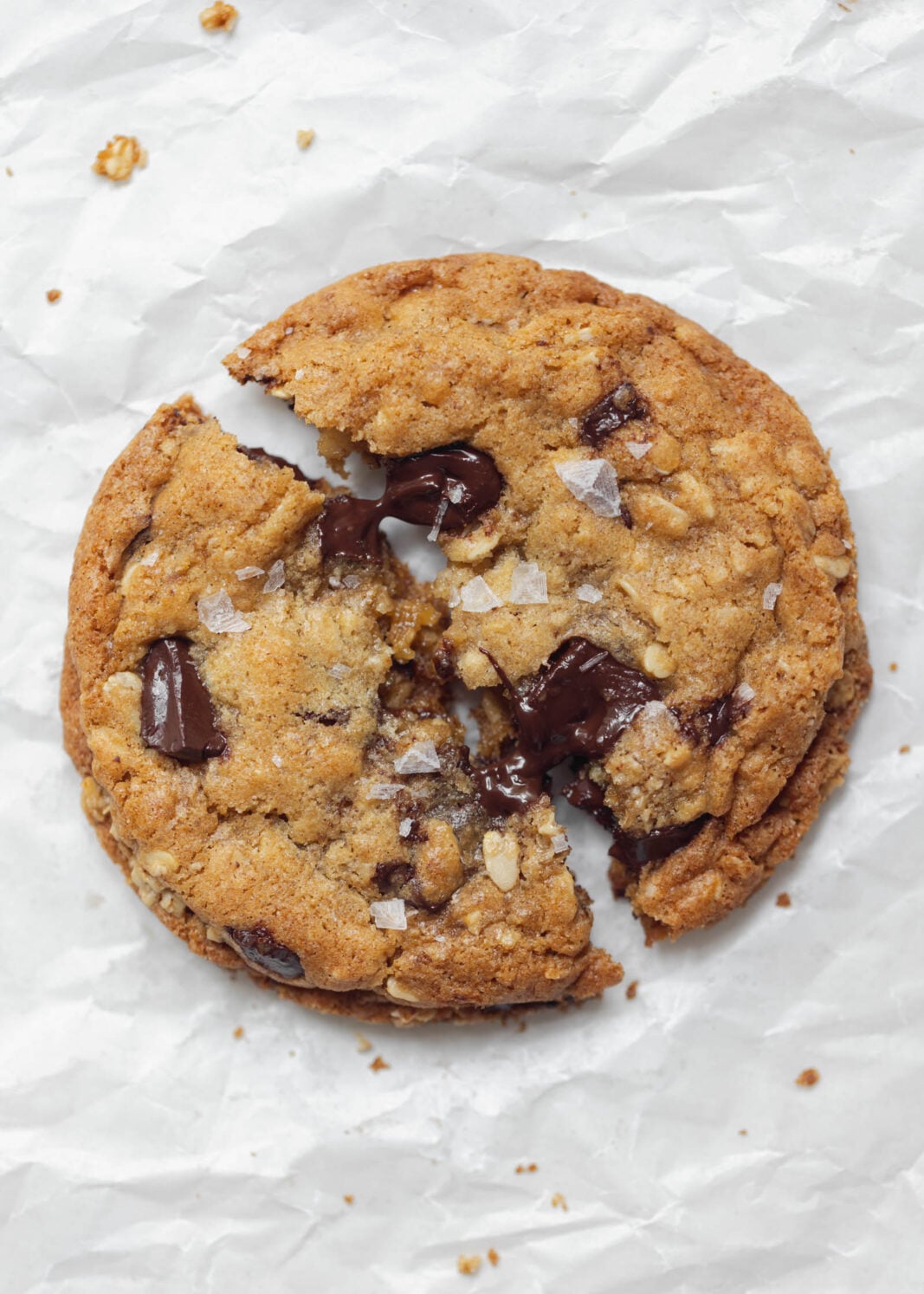 Single Serve Oatmeal Chocolate Chip Cookies