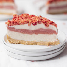 Strawberry Shortcake Gelato Cake