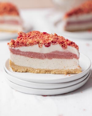 Strawberry Shortcake Gelato Cake