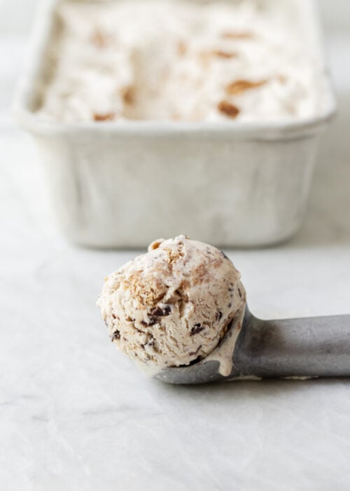 No Churn Oatmeal Cookie Chunk Ice Cream