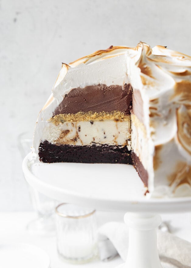 s'mores baked alaska