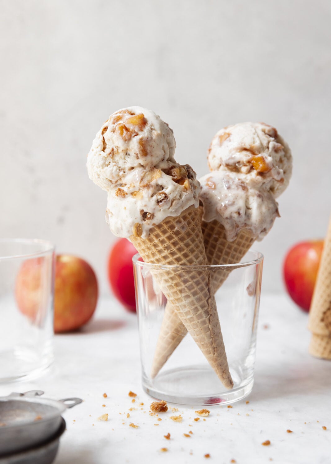 Apple Crisp Ice Cream