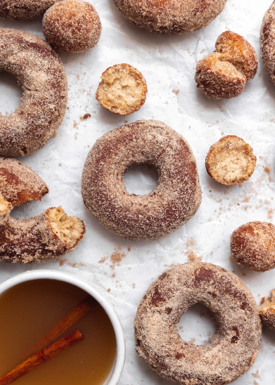 homemade apple cider donuts