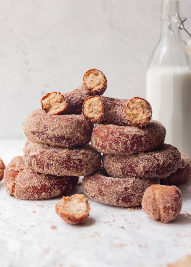 homemade apple cider donuts