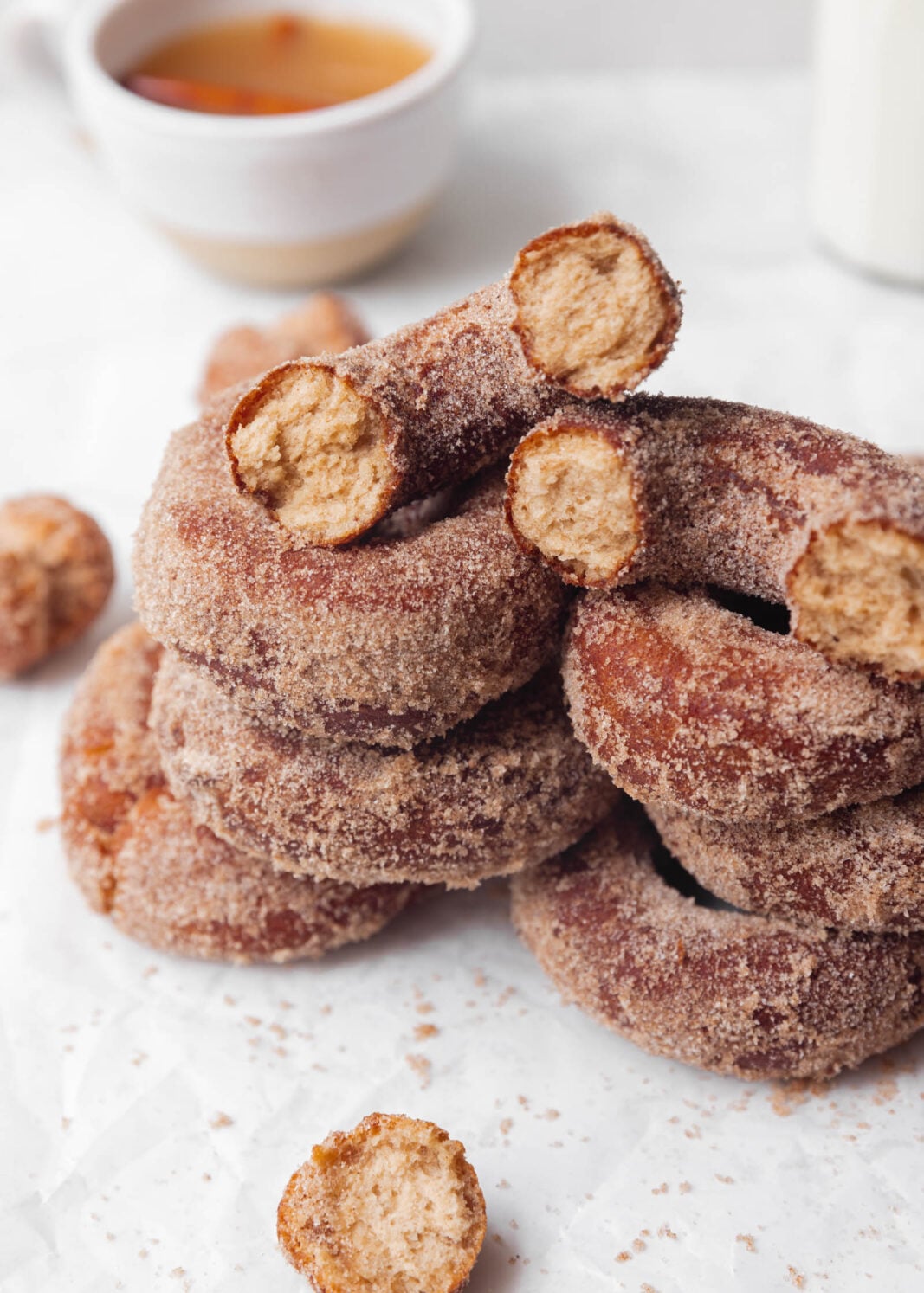 homemade apple cider donuts