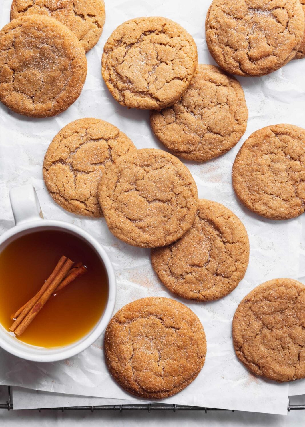 apple cider donut snickerdoodles