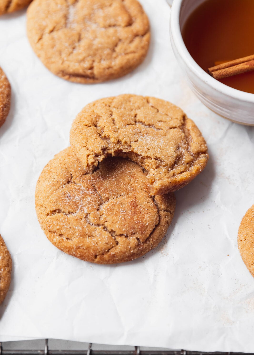 apple cider donut snickerdoodles