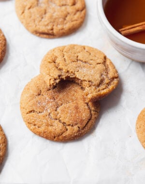 Apple Cider Donut Snickerdoodles