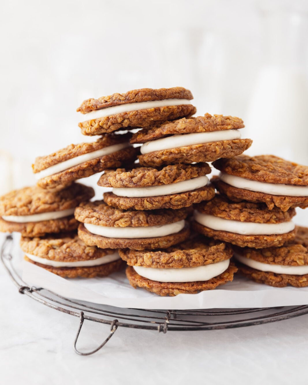 pumpkin oatmeal cream pies