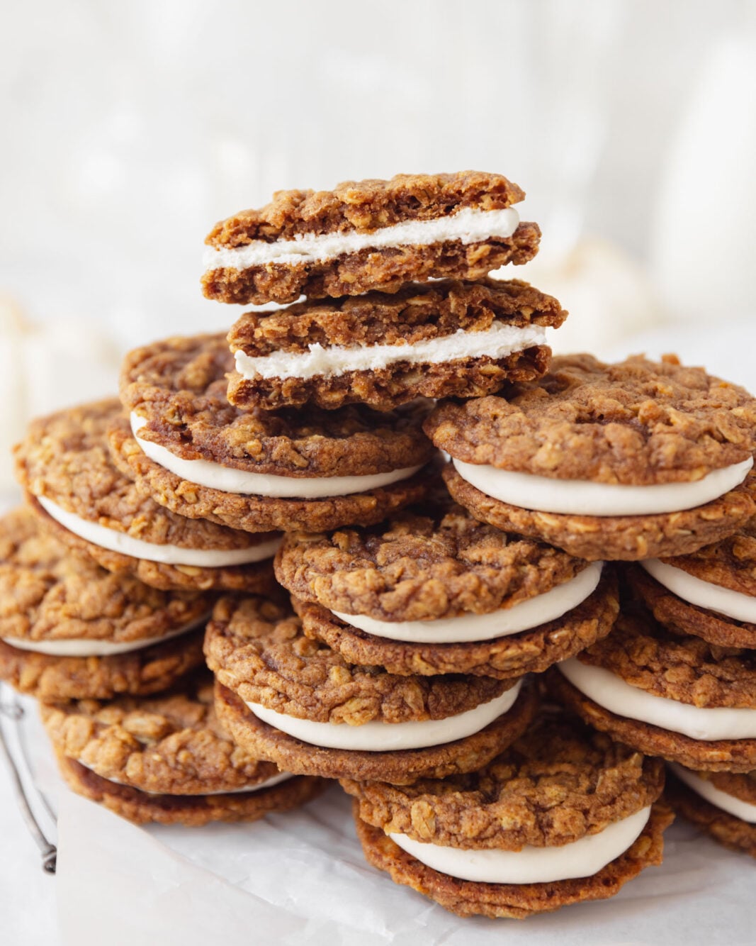 pumpkin oatmeal cream pies