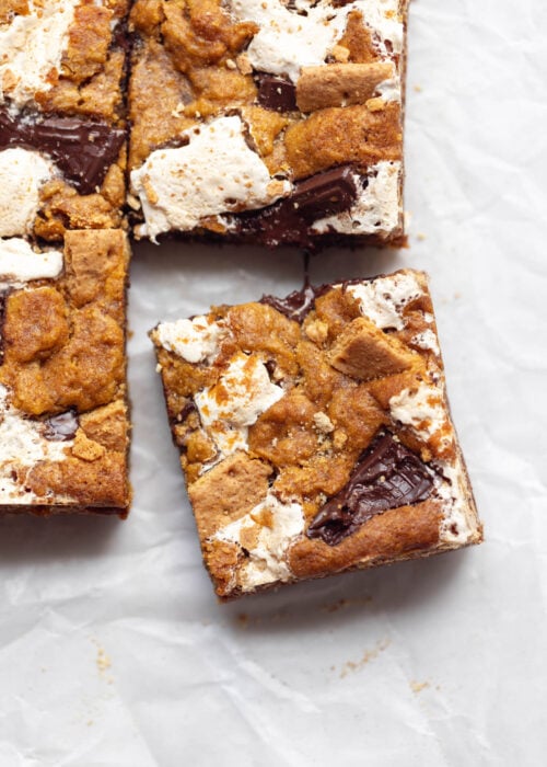 Pumpkin S’mores Blondies