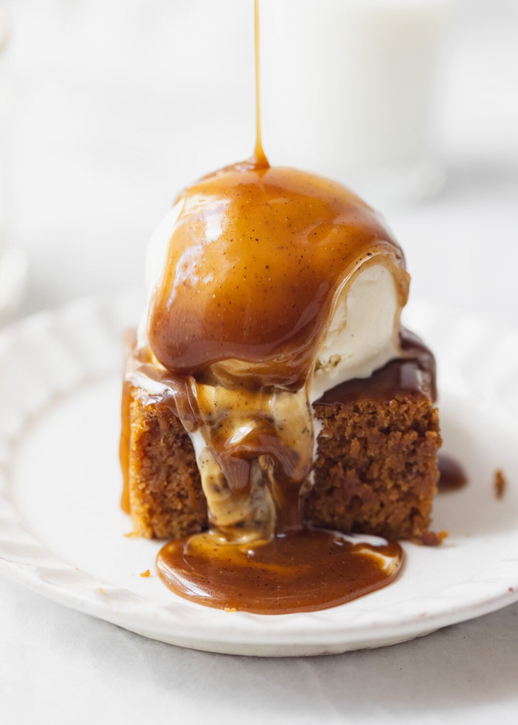 pumpkin sticky toffee pudding