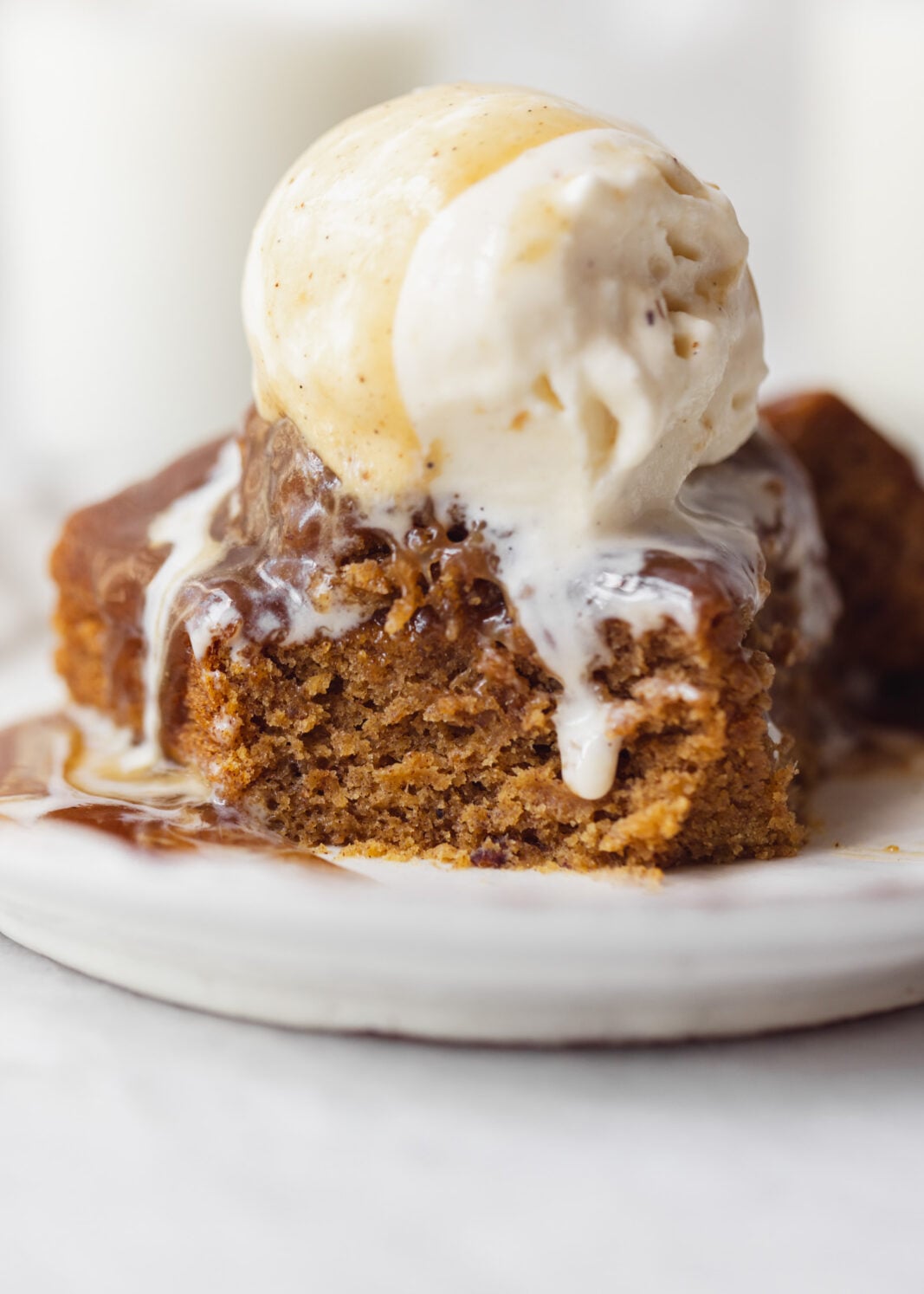 pumpkin sticky toffee pudding