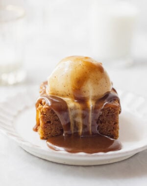 Pumpkin Sticky Toffee Pudding
