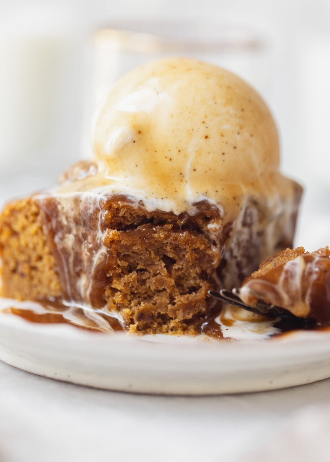 pumpkin sticky toffee pudding
