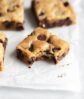 chewy blondies with chocolate chips