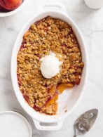 peach crisp