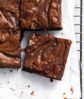 nutella brownies swirled with nutella